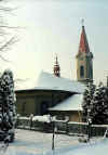 Kościół w zimowej szacie.JPG (84622 bytes)